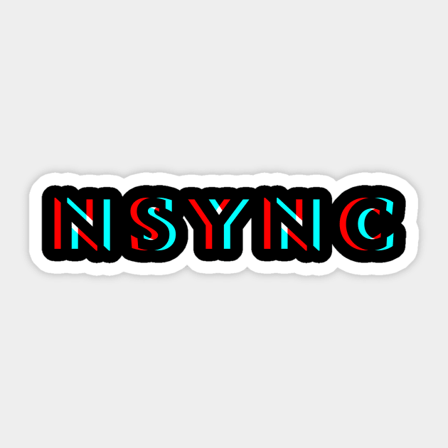 Nsync Horizon Glitch Sticker by BELLASOUND